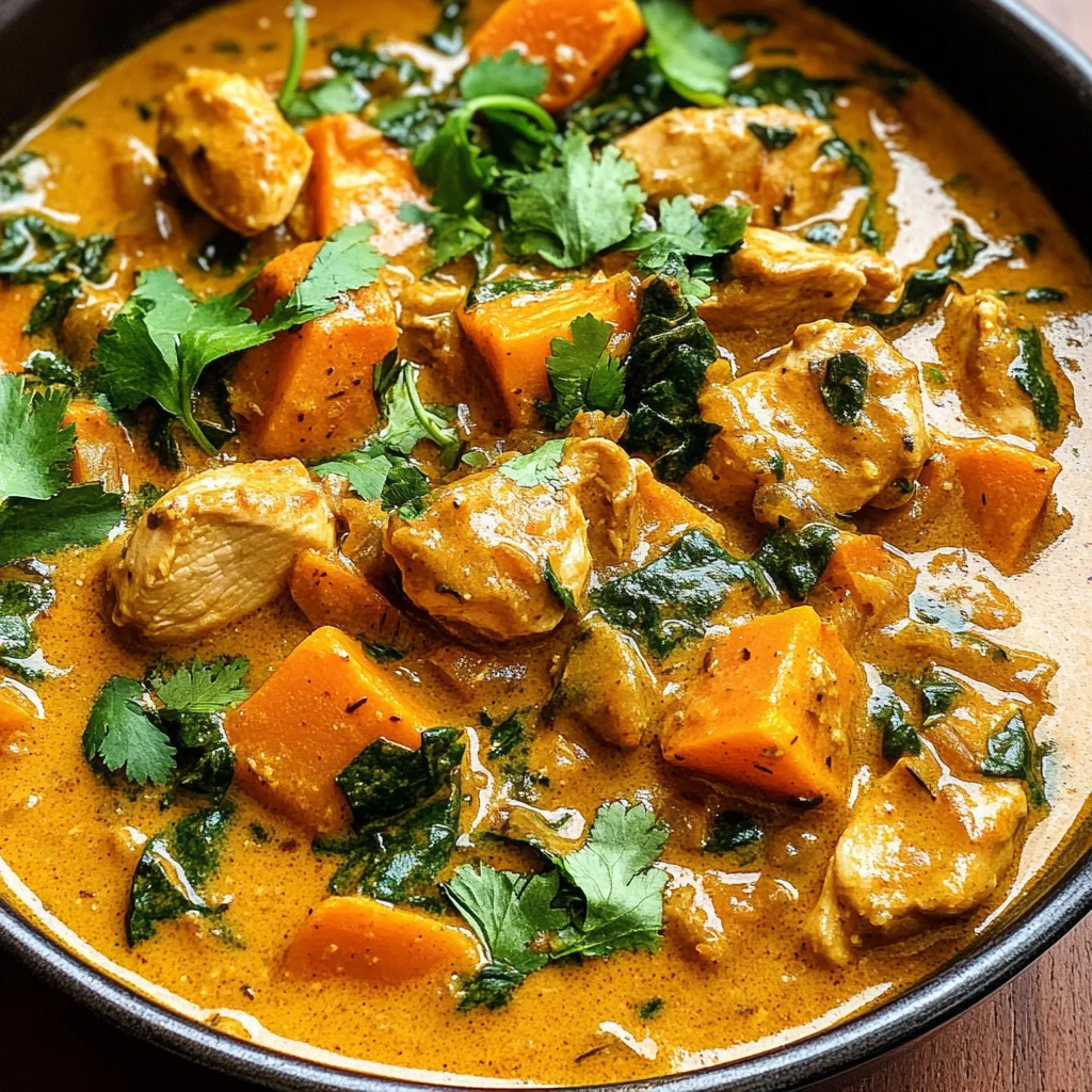 Chicken Sweet Potato Curry