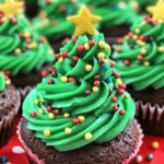 Christmas Tree Cupcakes