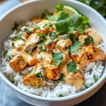 Creamy Coconut Chicken with Rice