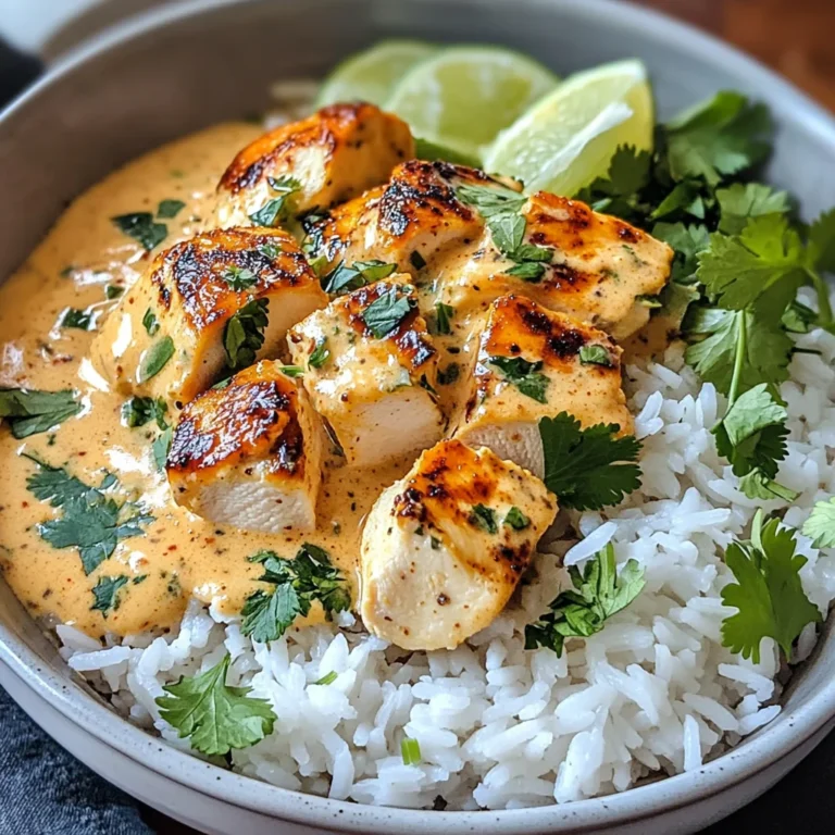 Creamy Coconut Chicken with Rice