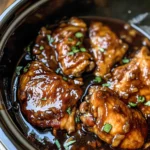 Crockpot Bourbon Chicken