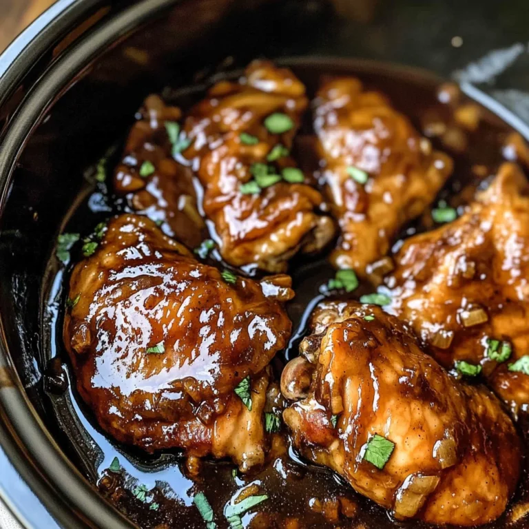 Crockpot Bourbon Chicken
