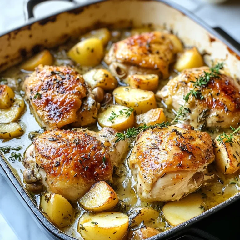 French Chicken Casserole a la Normande