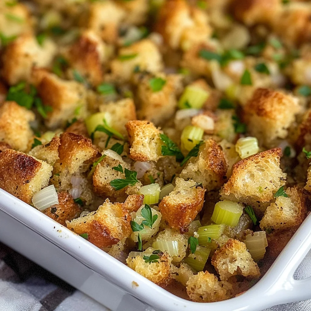 Grandma's Thanksgiving Stuffing Recipe