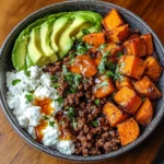Ground Beef Hot Honey Bowl