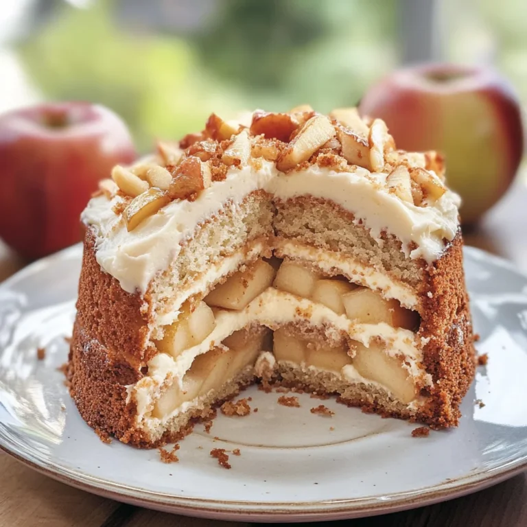 Irresistible Fresh Apple Cake with Dreamy Cream Cheese Frosting