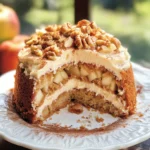 Irresistible Fresh Apple Cake with Dreamy Cream Cheese Frosting