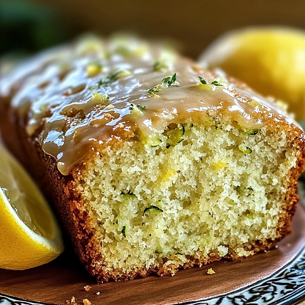 Lemon Zucchini Bread: A Bright & Moist Slice of Summer