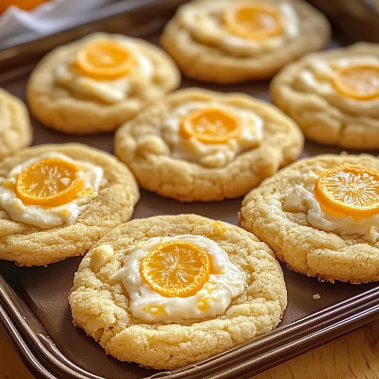 Orange Creamsicle Cookies