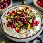Pomegranate Pistachio Whipped Feta