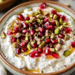 Pomegranate Pistachio Whipped Feta