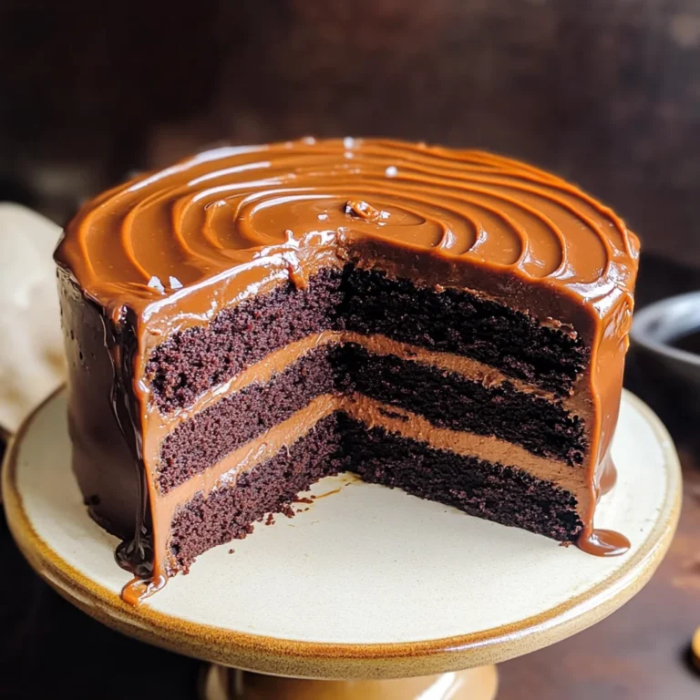 SALTED CARAMEL CHOCOLATE FUDGE CAKE RECIPE