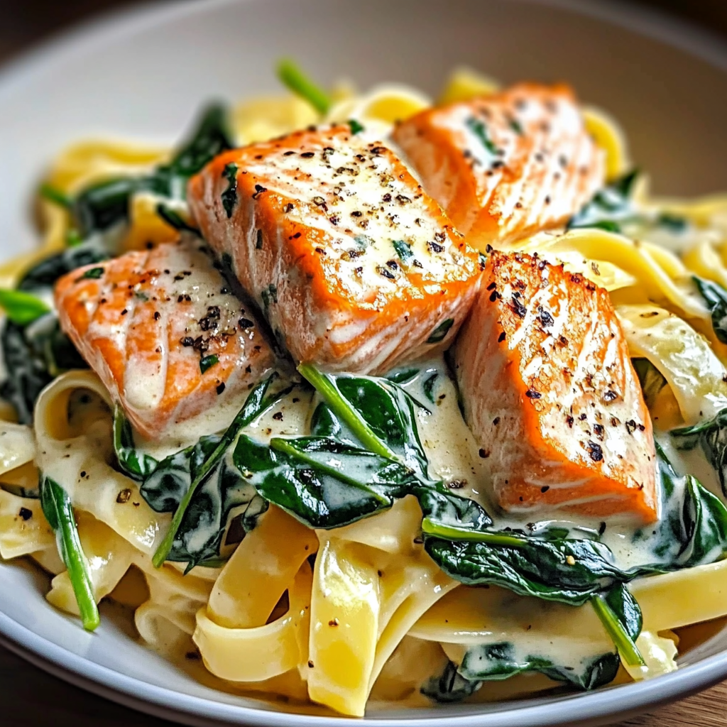 Salmon Spinach Pasta Dish: A Delicious and Nutritious Recipe to Try Today
