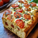 Savory Caprese Bread : A Fresh Italian Bread