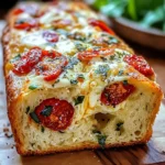 Savory Caprese Bread : A Fresh Italian Bread