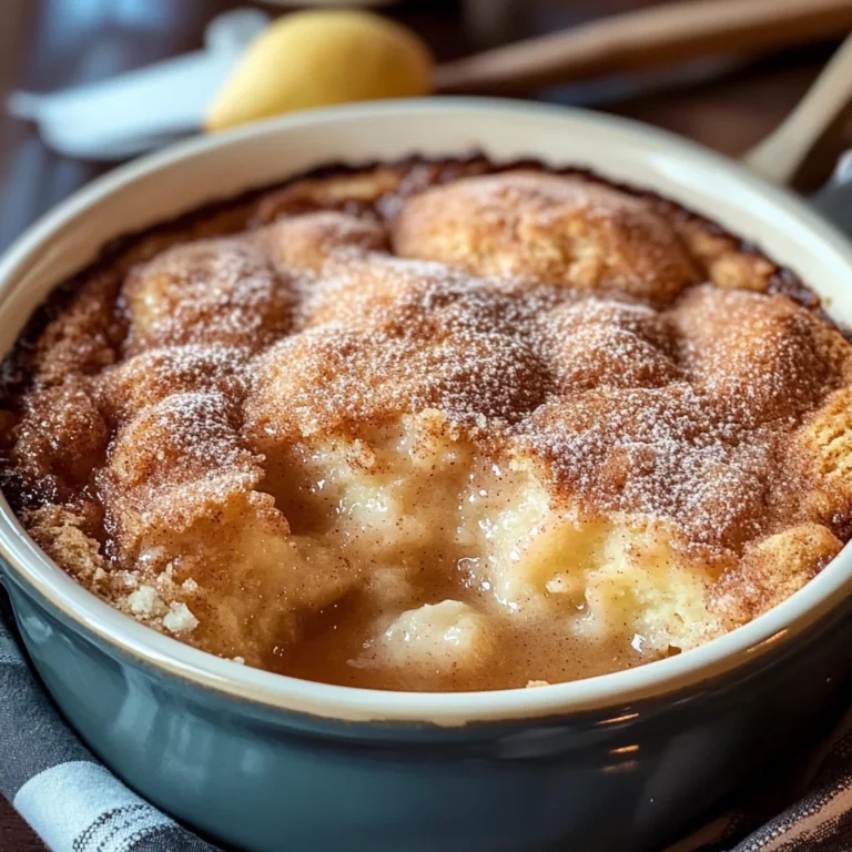 Snickerdoodle Cobbler