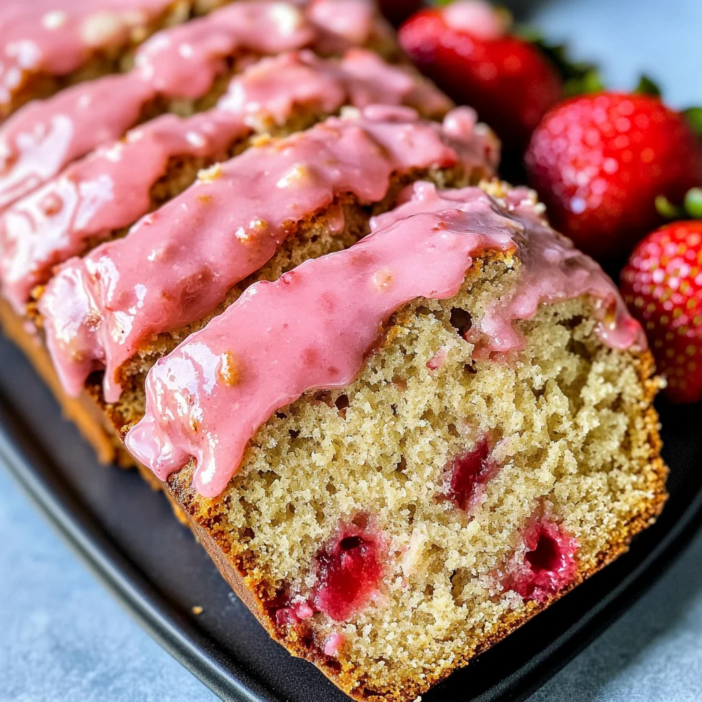 Strawberry Banana Bread Recipe