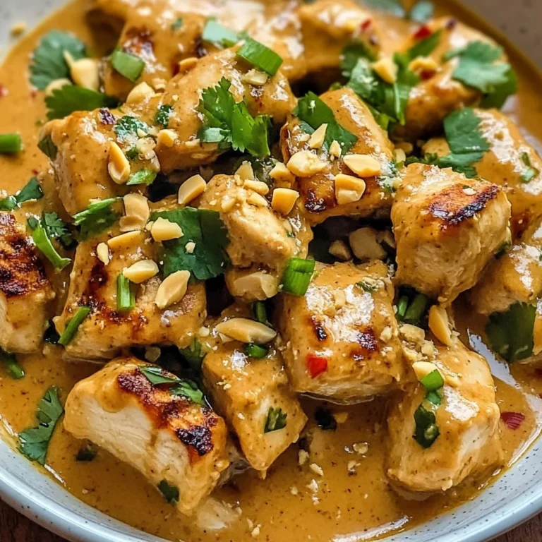 Thai Peanut Chicken