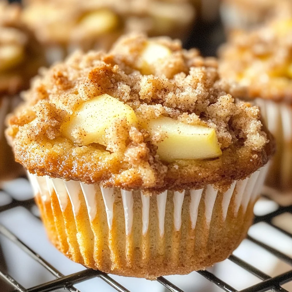 Unleash 12 Divine Apple Cinnamon Streusel Muffins From Your Oven Today