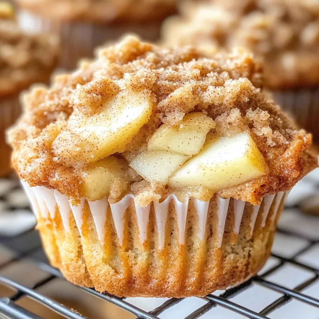 Unleash 12 Divine Apple Cinnamon Streusel Muffins From Your Oven Today