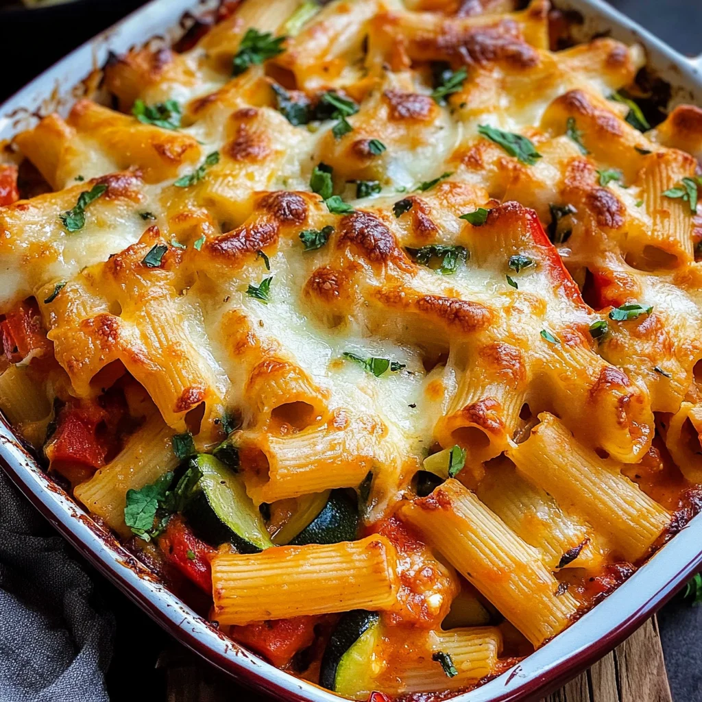 Vegetable Pasta Bake Recipe