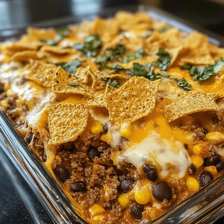 White Trash Casserole with Doritos: The Best Quick Fix Dinner
