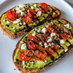 Avocado Toast with Feta and Cherry Tomatoes: A Perfectly Balanced Delight