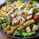 Chicken Caesar Pasta Salad