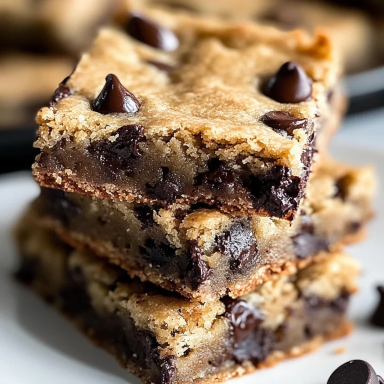 Chocolate Chip Cookie Bars