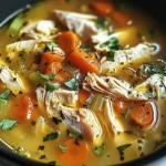 Comforting Rotisserie Chicken Soup