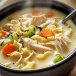 Creamy Chicken Noodle Soup
