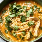 Easy Thai Chicken Curry Soup