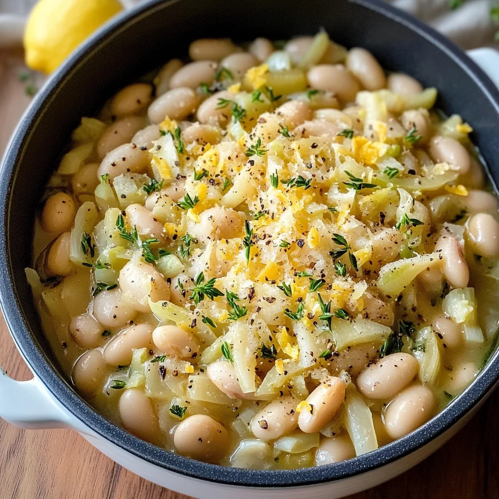 Flavorful Butter Beans with Leeks