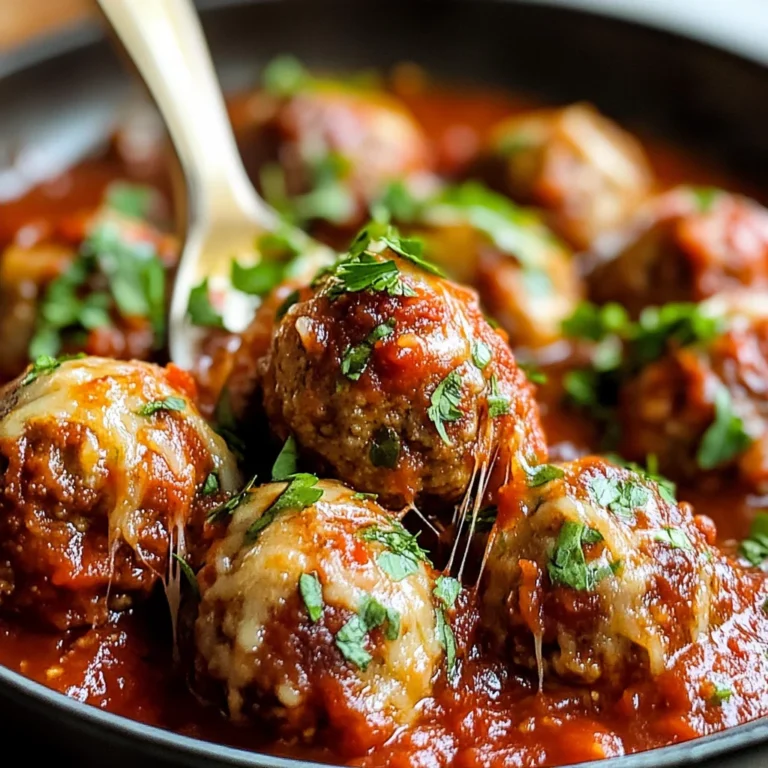 Flavorful Meatballs in Tomato Sauce