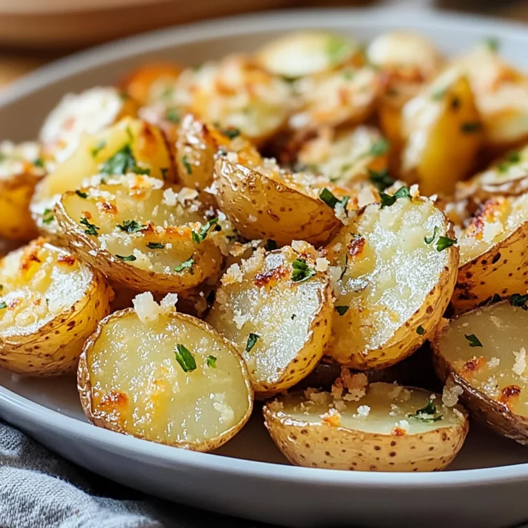 Garlic Parmesan Potatoes
