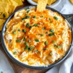 Greek Yogurt Buffalo Chicken Dip without Cream Cheese
