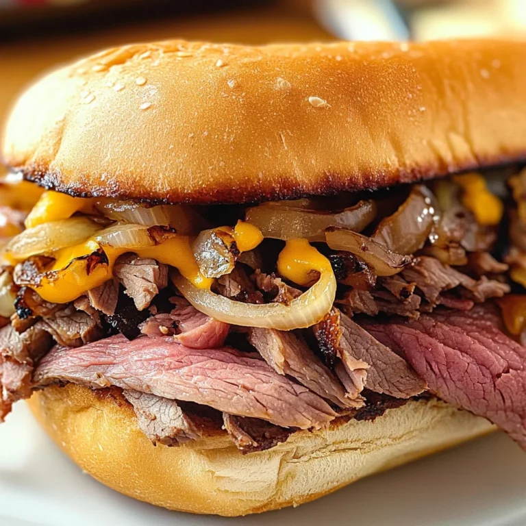 Homemade Arby's Roast Beef Sandwich