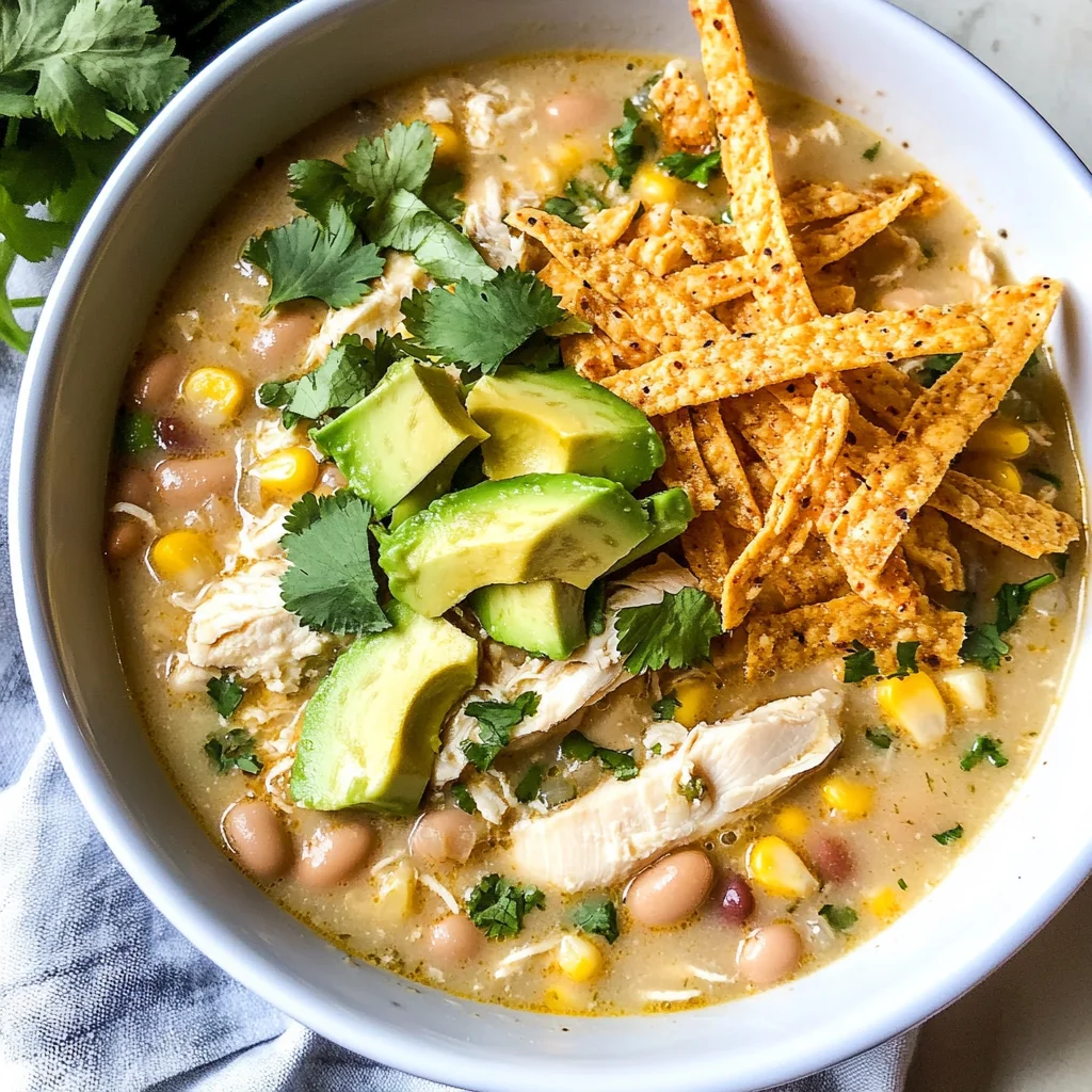 Instant Pot White Chicken Chili