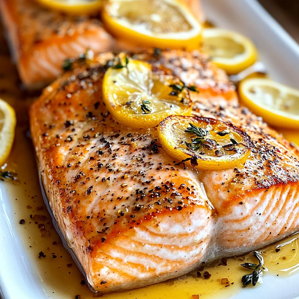 Lemon Pepper Salmon
