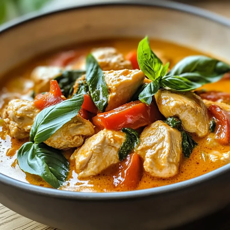 Red Curry Chicken