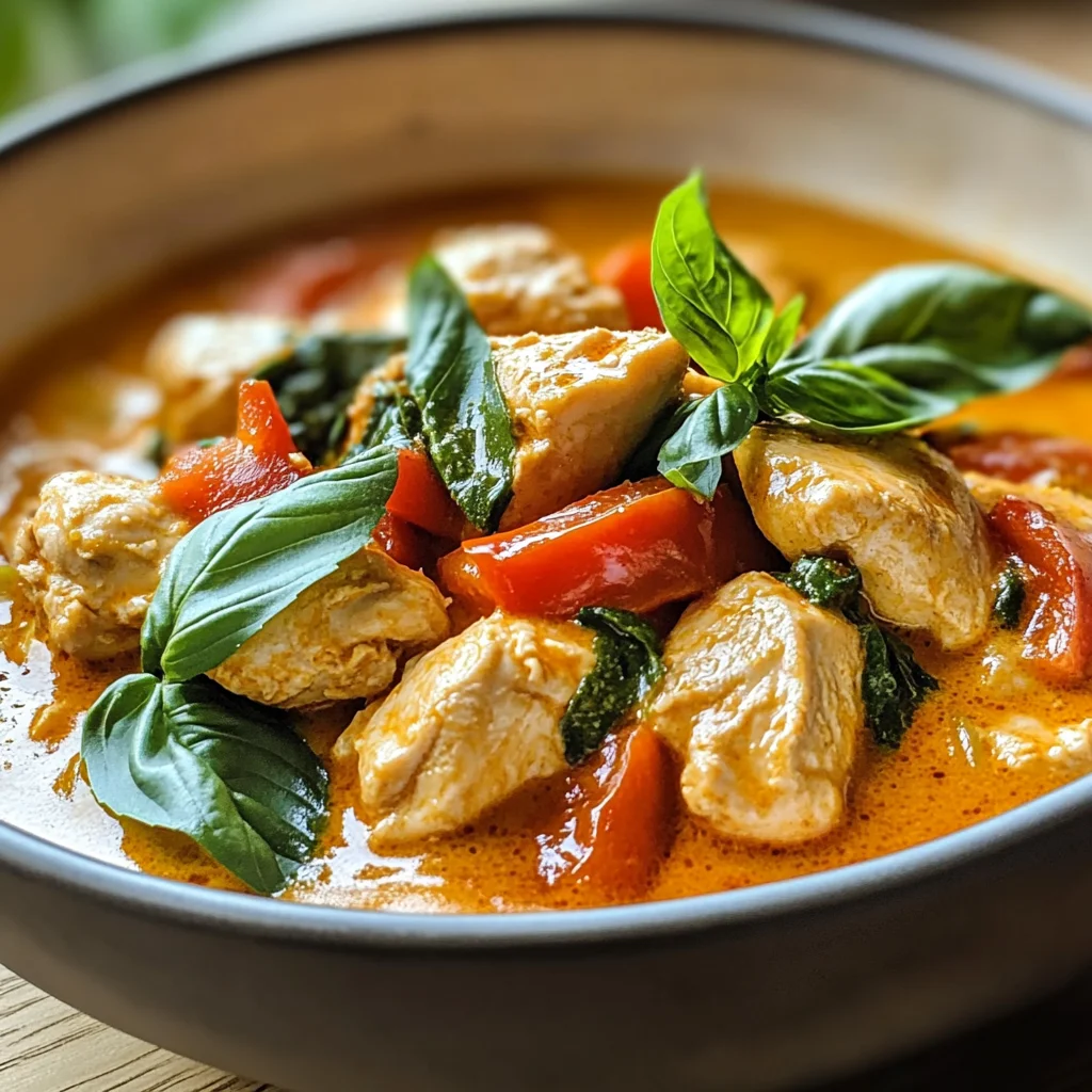 Red Curry Chicken