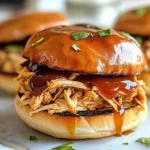 Shredded Chicken Sandwiches