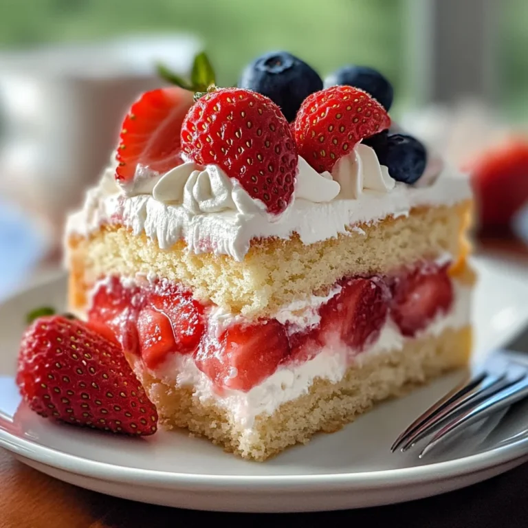 Strawberry Tres Leches Cake