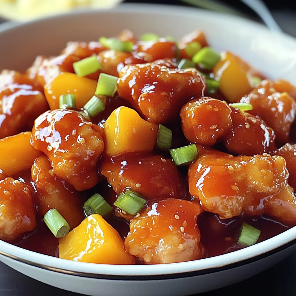 Sweet and Sour Chicken