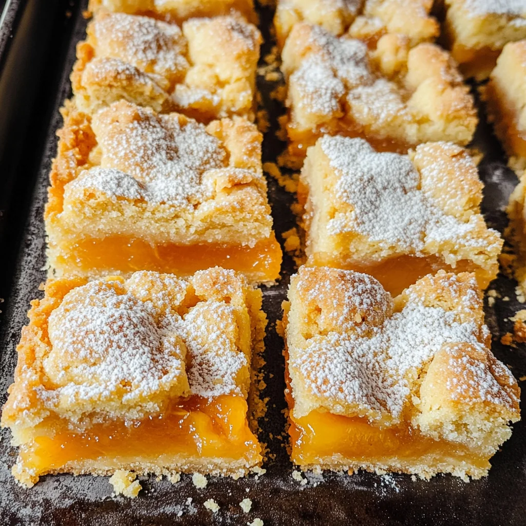 Apricot Shortbread Bars