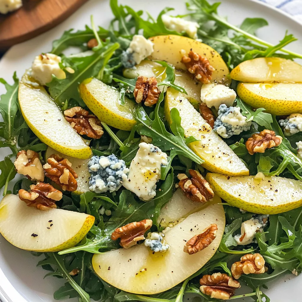 Arugula Pear Salad