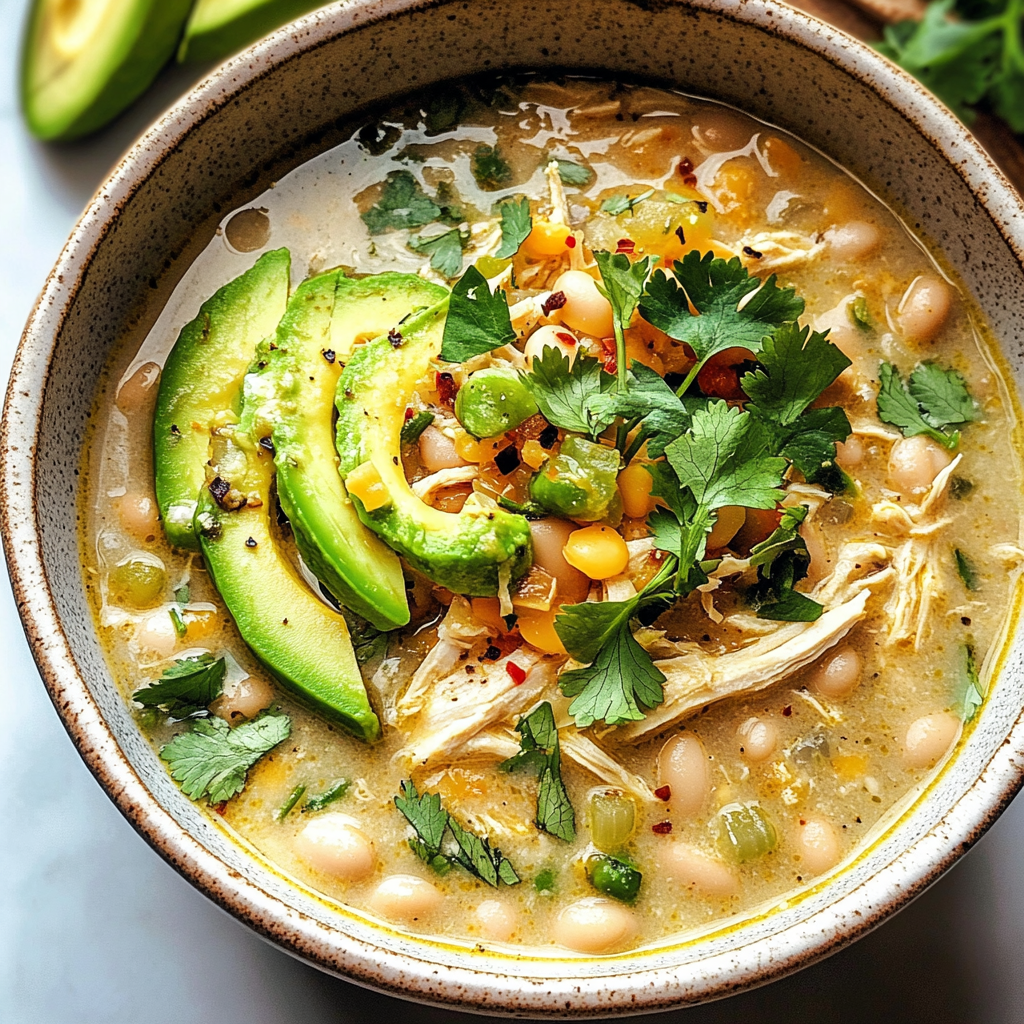 Best High-Protein White Chicken Chili – Creamy, Hearty & Packed with Flavor