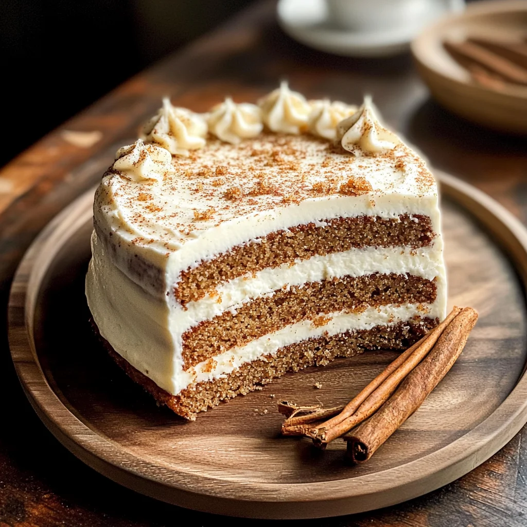 Brown Sugar Chai Cake