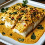Coconut Curry Baked Cod