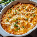 Cottage Cheese Buffalo Chicken Dip